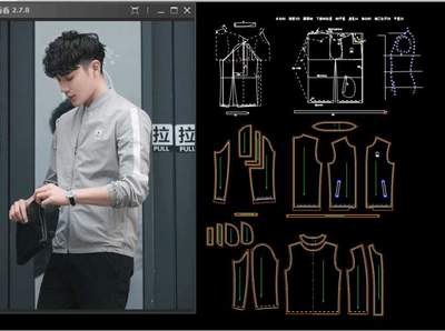 從紙樣到成衣 男式Polo衫與立領(lǐng)夾克衫的服裝打版制圖全解析
